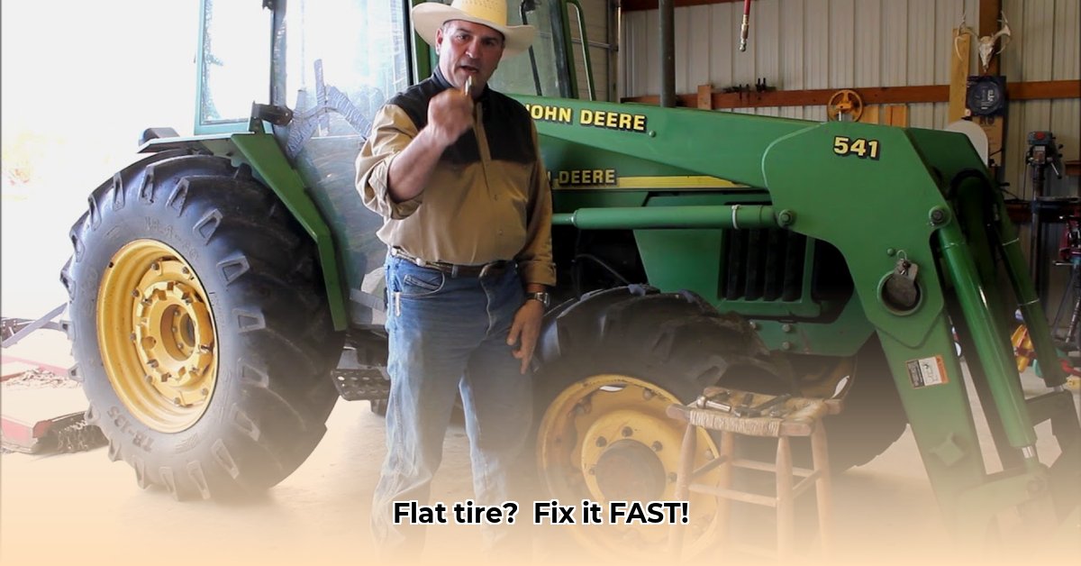 replacing-valve-stem-on-tractor-tire